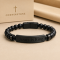 Jesus Is King Bracelet for Men